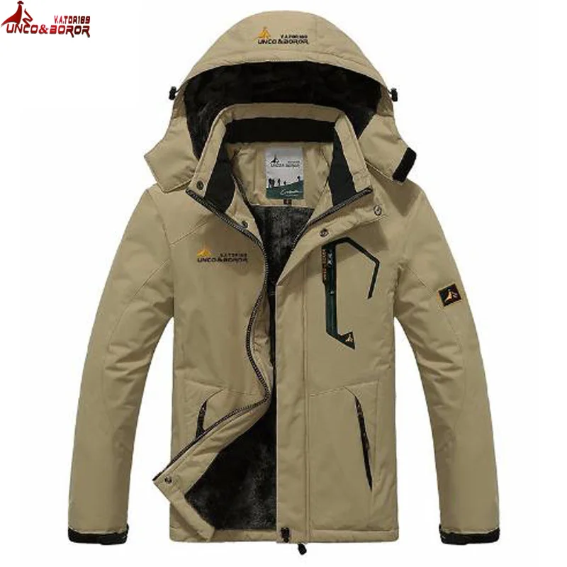 Waterproof Windproof Men Warm Coat Snow Rain Jacket Outwear Outdoor Clothes Hot/_