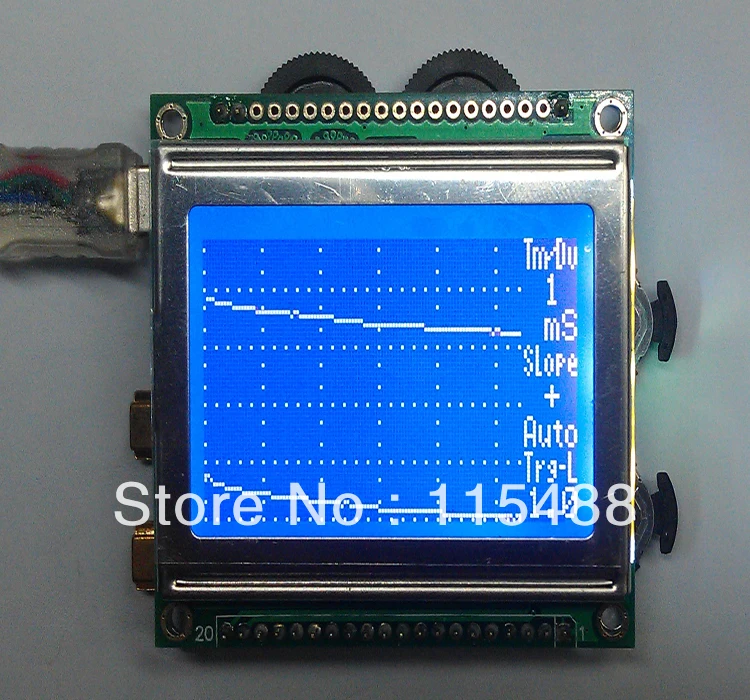 DSO150 Digital Scope Oscilliscope KIts AVR Corein Oscilloscopes from