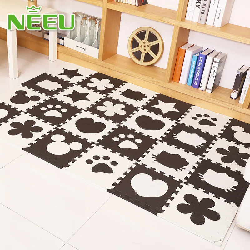 20 tiles eva foam baby play mat children puzzles mat tapete tapis