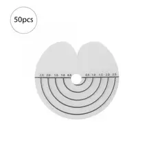 50 шт. наращивание волос теплозащита Теплоизоляционный экран со шкалой марки стайлер для укладки волос для наращивания инструмент для салонов красоты