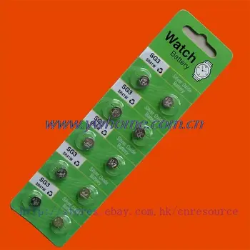 

10 x SG3 LR41 392 SR41 SR736 Silver Oxide watch battery