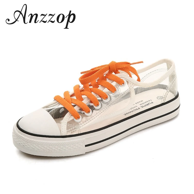 

2019 ladies flat shoes casual offer fashion breathable round head transparent open toe versatile net red outdoor sports shoes