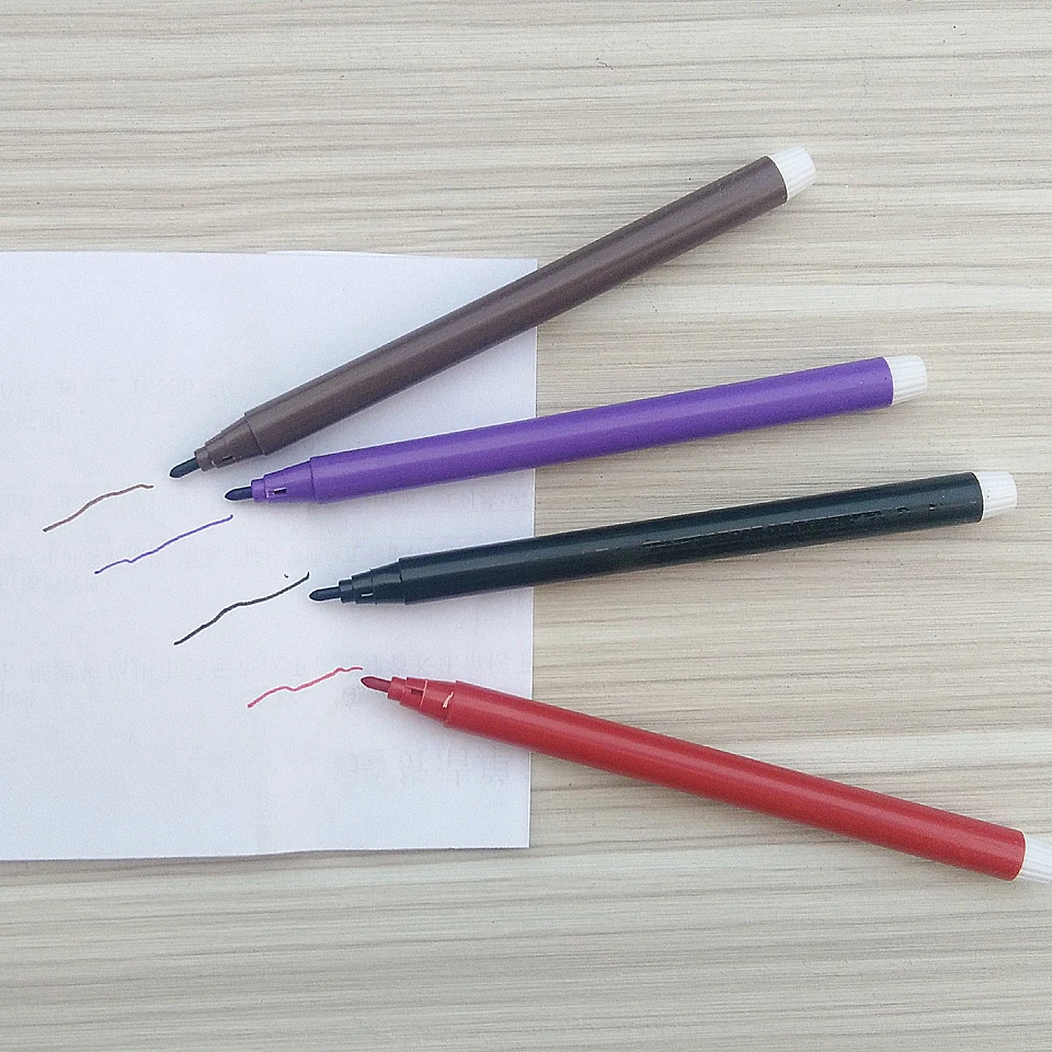18 цветов Ручка художественное Рисование маркером Акварельная ручка для детей Сделай Сам Скрапбукинг маркер ручка школьные канцелярские принадлежности