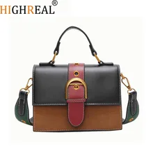 High Quality Women Bag Luxury Handbags Designer New Square Package Women Hit Color Shoulder Bag Messenger Satchel Tote Crossbody