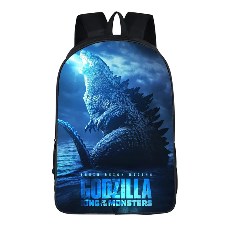 Новый Bandai-Godzillaed Mochilas Известный фильм детская школьная сумка мультфильм печати рюкзак в детский сад сумка для детей