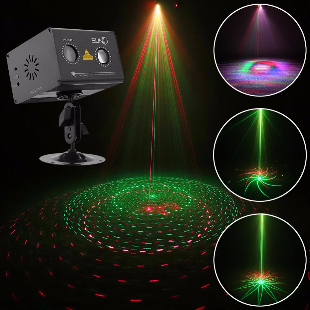 Us 62 36 Suny 8 Rg Wave Patterns Laser Light Gobo Projector W Led Rgb Colorful Stage For Disco Dj Home Party Xmas Decor W08rg In Us 62 36 Suny 8 Rg Wave Patterns Laser Light Gobo Projector W Led Rgb Colorful Stage For Disco Dj Home Party Xmas Decor W08rg In