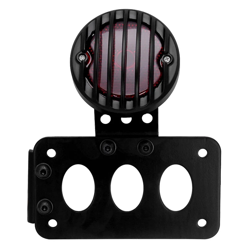 Nordson Motorcycle Bracket Taillight Side Mount Tail Light Brake For Harley Cruiser Bobber Chopper Street Standard Dirt Bike