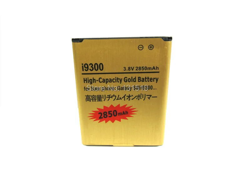 

High capacity 100pcs/lot 3.8V 2850MAH battery for s3 i9308 i9305 i879 i9300 batterie Wholesale free shipping