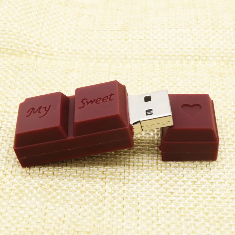 Настоящий шоколад, USB флеш-накопитель, 4 ГБ, 8 ГБ, 16 ГБ, 32 ГБ, 64 ГБ, 128 ГБ, флеш-накопитель, USB 2,0, флэш-карты памяти, ручка, флеш-накопитель, u-диск