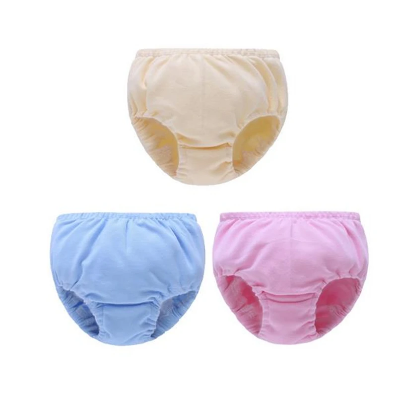 Baby Underwear Reusable Baby Infant Nappy Cloth Diapers Soft Cotton