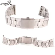 Newest Fashion Stainless Steel Watchband Link Bracelet Stainless Steel Width18mm /20mm /22mm Plane Clasp Button Watch Strap Lug цена Newest Fashion Stainless Steel Watchband Link Bracelet Stainless Steel Width18mm /20mm /22mm Plane Clasp Button Watch Strap Lug цены онлайн