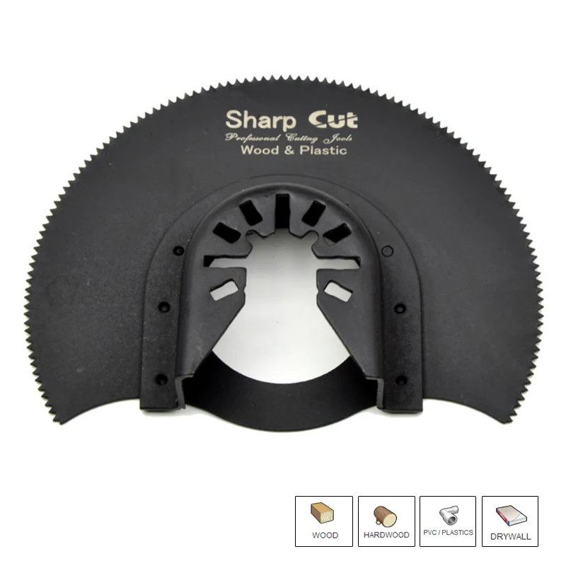 Free Shipping 88mm Half Round Oscillating MultiTool Saw Blades