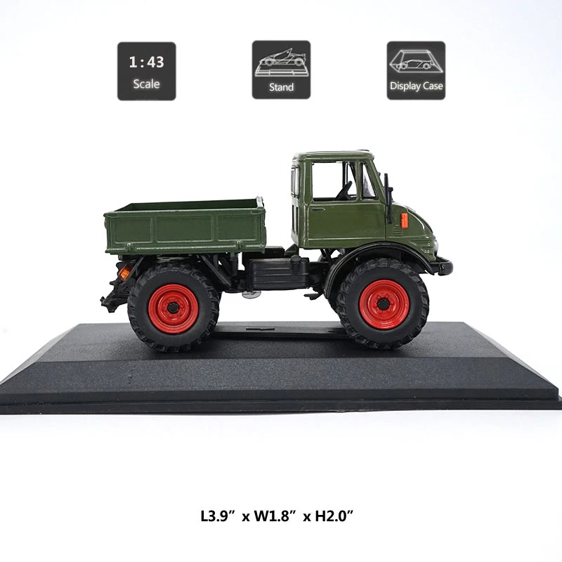HOMMAT моделирование 1/43 Unimog 406A 1970 грузовик Модель автомобиля литая модель игрушечного автомобиля Коллекционная модель автомобиля игрушки для детей