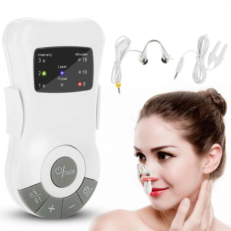 

Laser allergy Rhinitis Sinusitis Nose Therapy Cure Rhinitis Allergy Reliever Fever Allergic Rhinitis Treatment Nose Care Machine