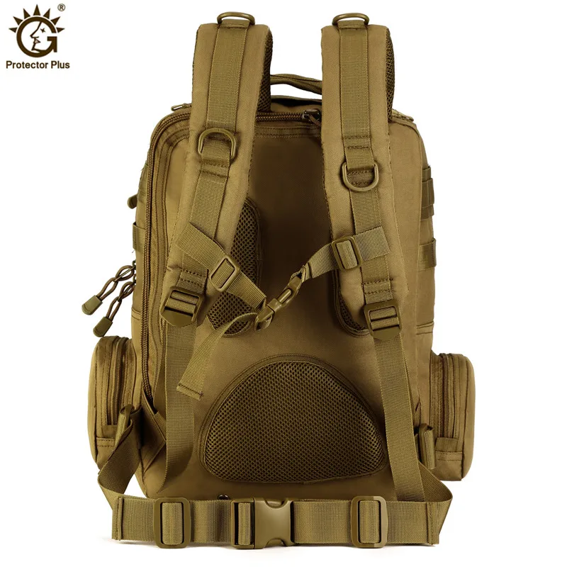 Ejército Militar Mochila táctica 30L Mochila Militar 14 pulgadas portátil Mochila acampar al aire libre senderismo camuflaje Bolsa Tatica - 3