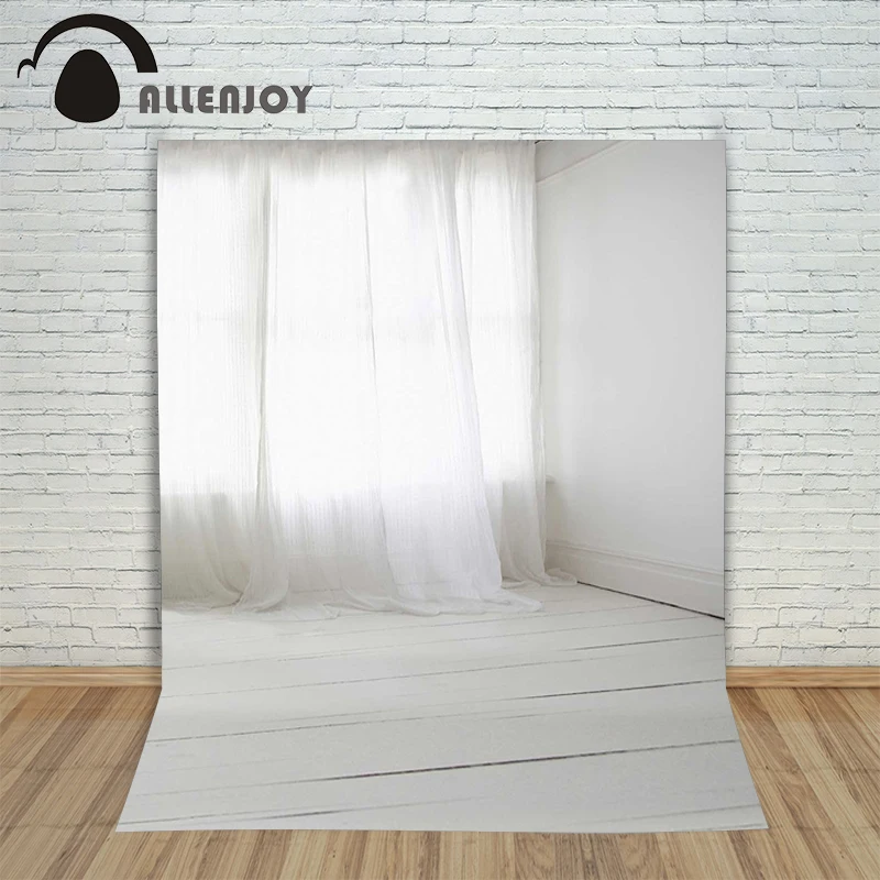 

Allenjoy photographic background Room curtains white backdrops children princess scenic photocall 10ft*20ft