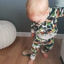 Pudcoco/Одежда для новорожденных мальчиков и девочек, футболка Топы и штаны, комплект одежды для маленьких мальчиков, комплект одежды для маленьких мальчиков и девочек