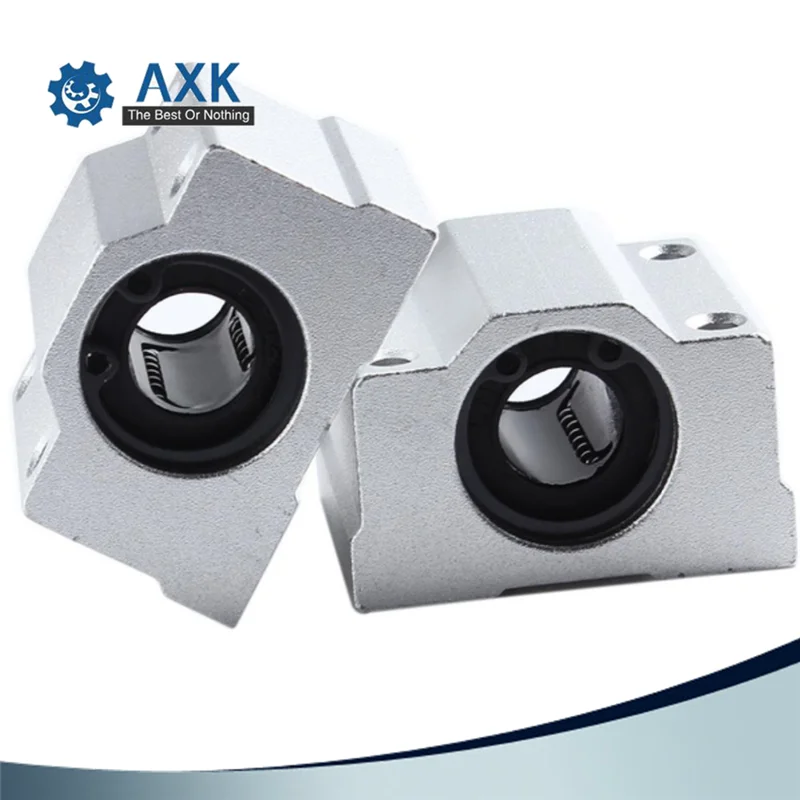 4 قطعة/الوحدة SC16UU SCS16UU 16 مللي متر الخطي كروي بلوك CNC راوتر مع LM16UU بوش وسادة كتلة عمود خطي CNC 3D طابعة جزء