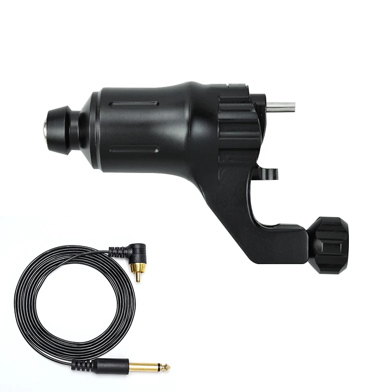 Professional High Quality Rotary Tattoo Machine Adjustable Stroke With RCA Clip Cord Gun Free Shipping | Красота и здоровье