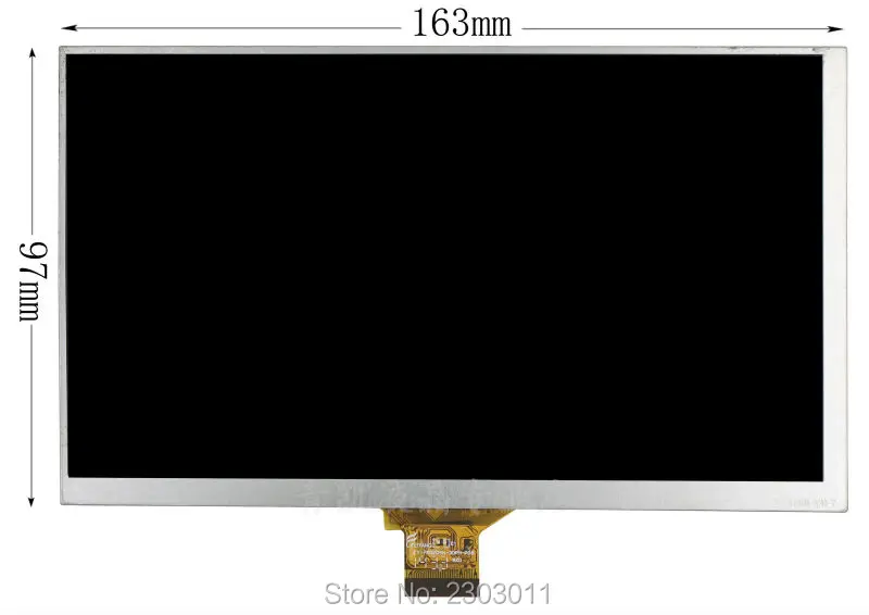 30pin 163*97 мм Новый 7 ''планшетный ПК lcd для Oysters T72H T72x 3G ЖК-экран ЖК-матрица |