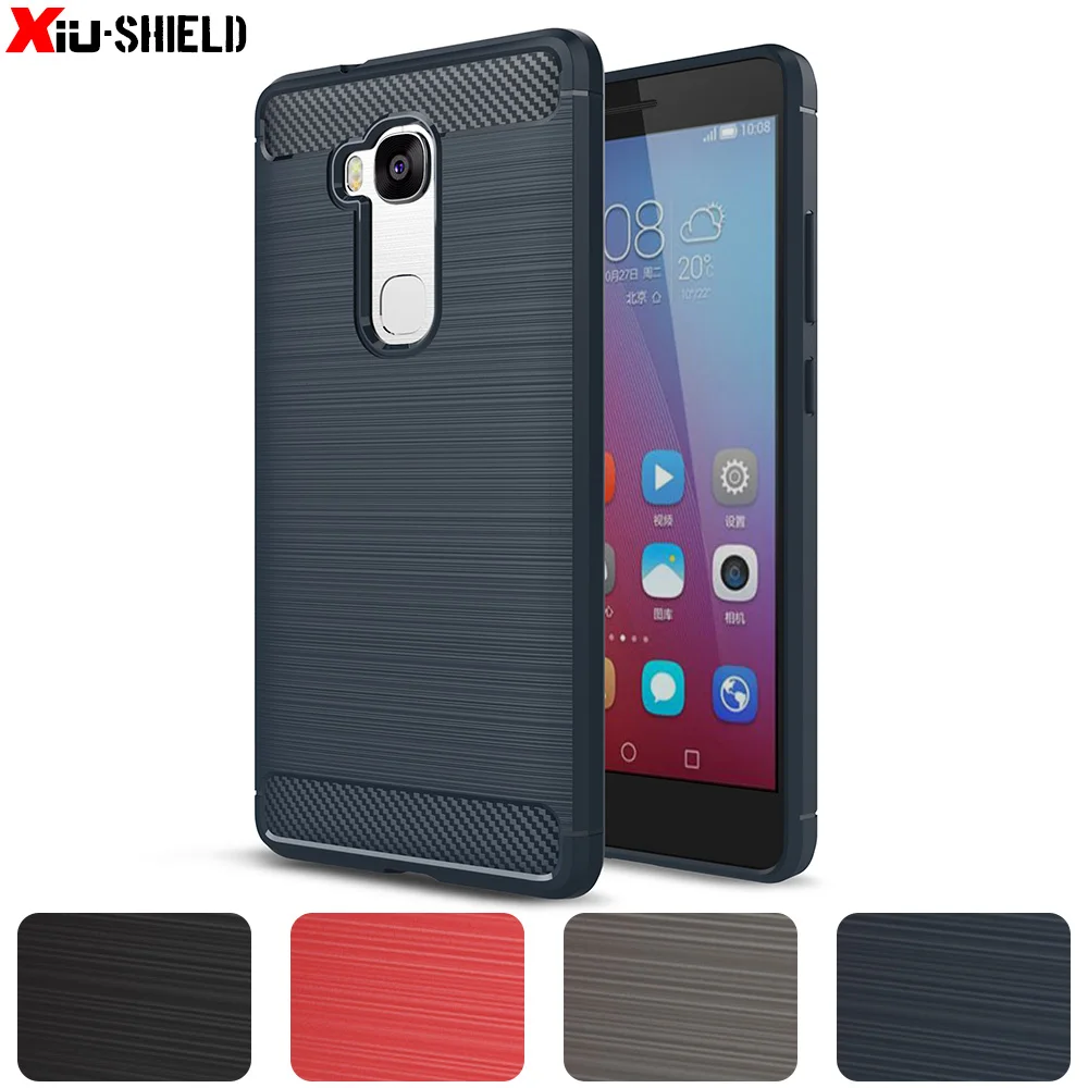 ТПУ чехол для huawei Honor 5X5 X KIW-L21 KIW-L24 KIW-L22 Мягкий силиконовый мобильного телефона X5 KIW