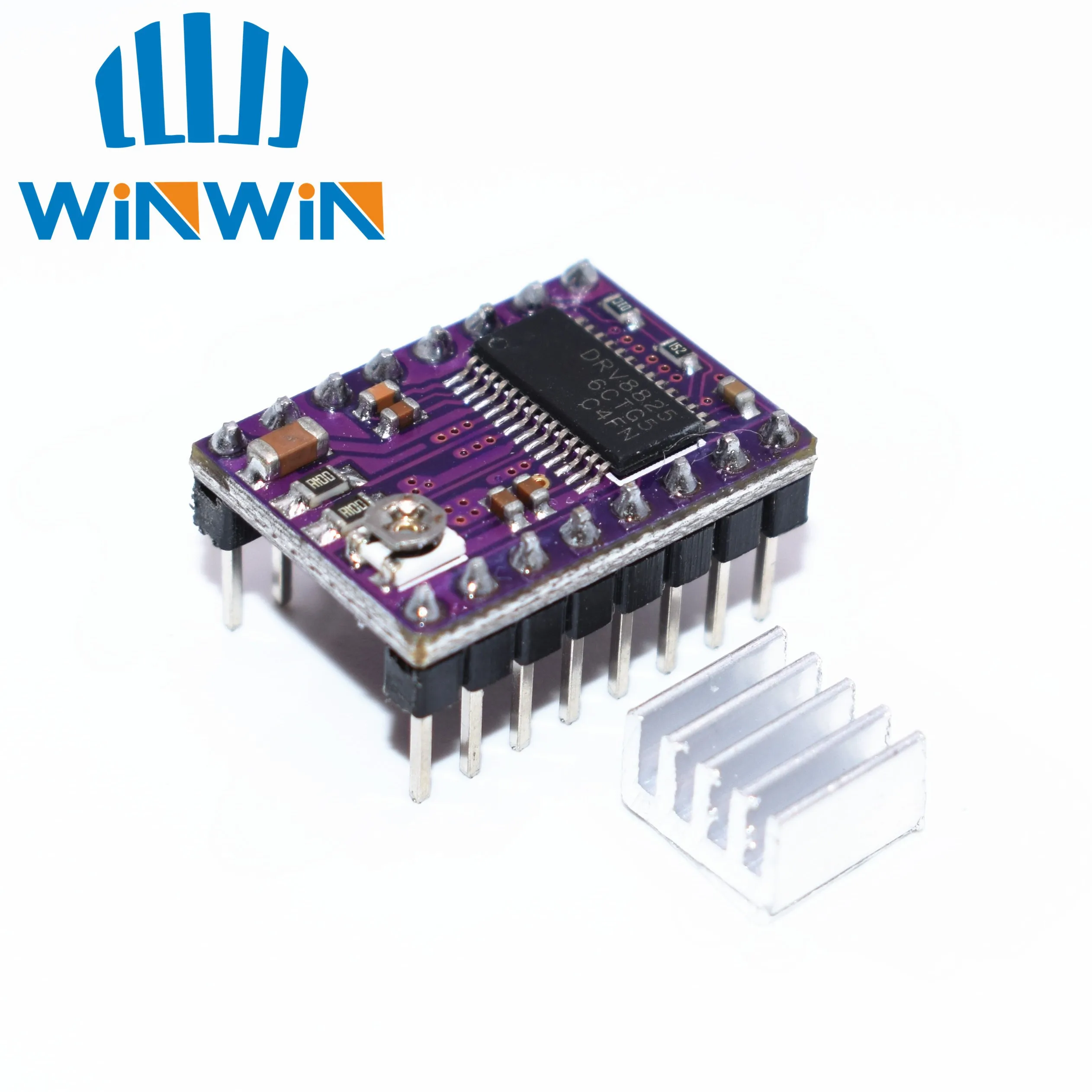Драйвер шагового двигателя A01 50 шт./лот для 3D принтера Stepstick Drv8825 Reprap 4 PCB Board +