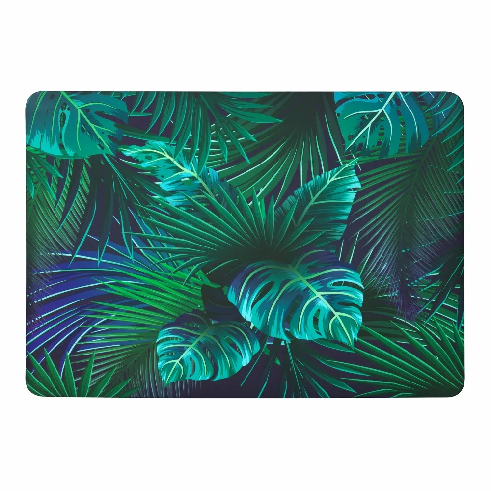 Flower Leaf Pattern Laptop Case For Apple Macbook Pro Retina Air 11 12 13 15,Shell for Mac Air 13 pro 13.3 15.4 Touch Bar