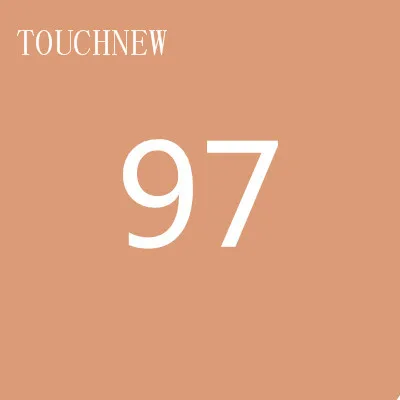 TOUCHNEW, 168 цветов, одиночные художественные маркеры, кисть, эскиз, на спиртовой основе, маркеры, двойная головка, манга, ручки для рисования, товары для рукоделия - Цвет: 97