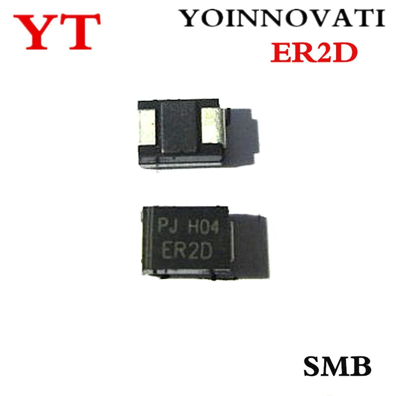 

100pcs/lot ER2D 2A 200V SMB IC Best quality