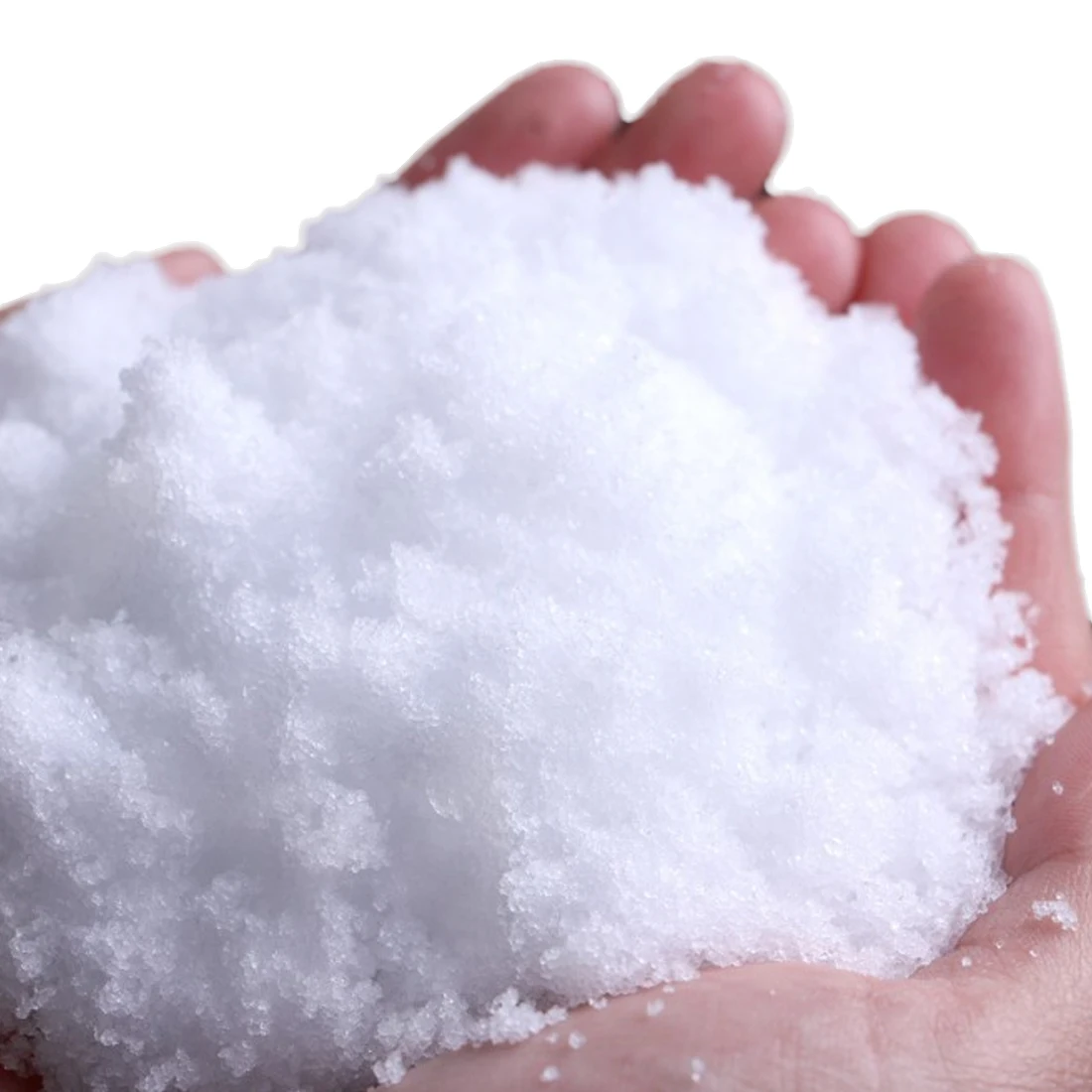 Snowflake 500g White Snow for Christmas Fake Magic Instant Snow frozen Fluffy Super Absorbant Decorations For Christmas Wedding