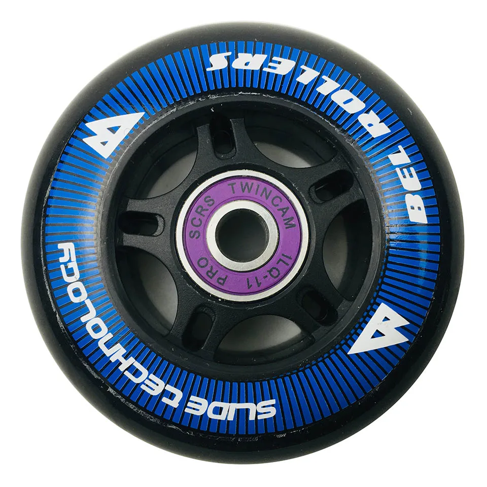 Japy Roller Skate Wheels 4 Pieces / lot 85A 80mm PU Tires Inline Skate Slalom Sliding Skating Wheel SEBA Powerslide Patines roller skating wheels