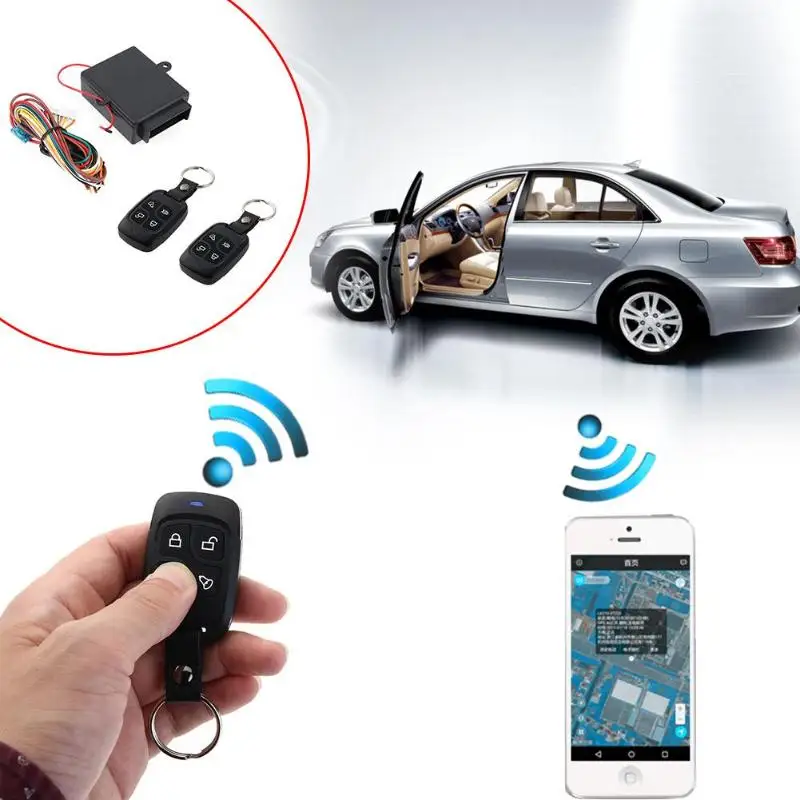 

VODOOL Car Remote Central Kit Door Lock Keyless Entry System with Remote Control Car Central Lock Auto Alarm System Car Styling