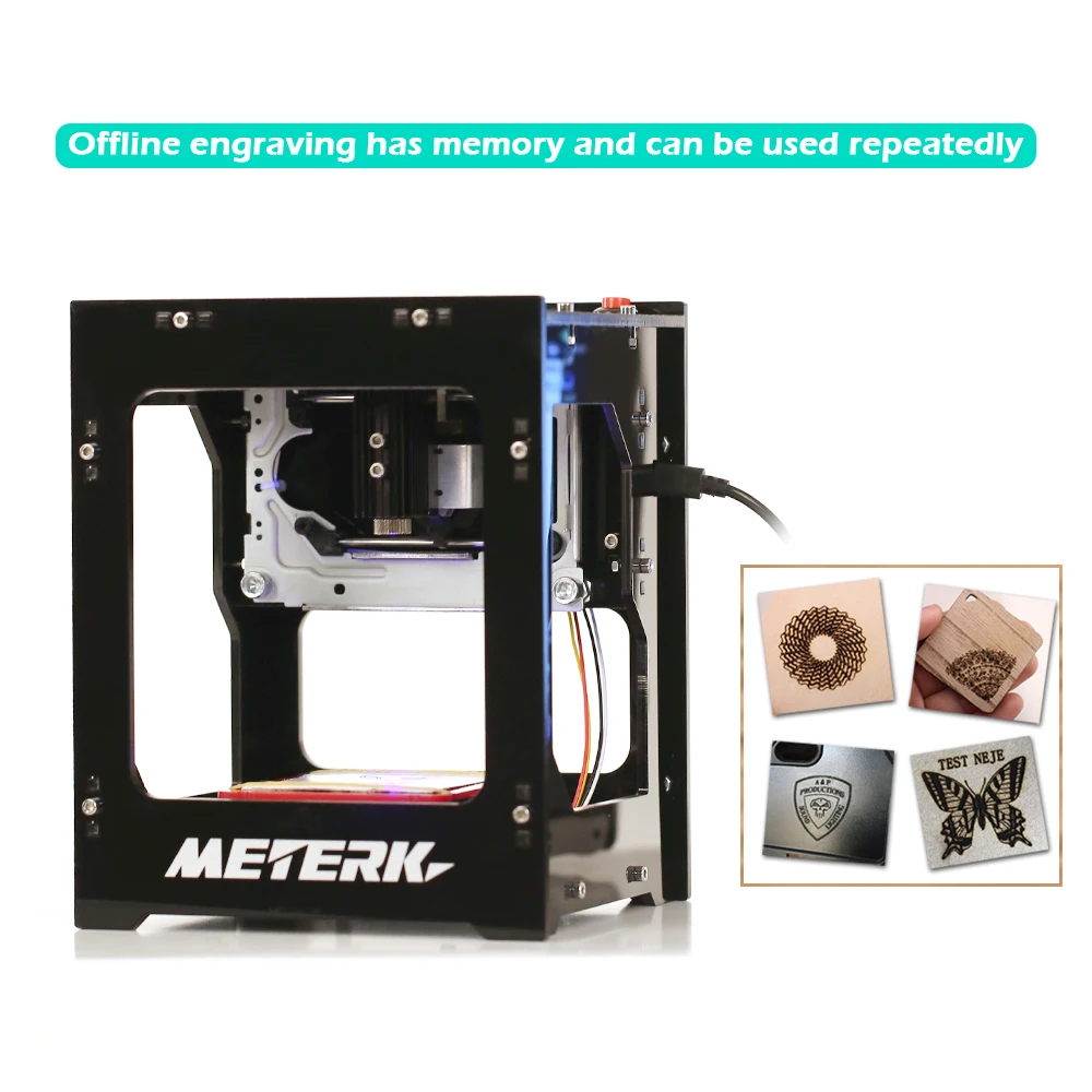 Meterk 1500 МВт лазерный гравировальный станок с ЧПУ мини USB маршрутизатор DIY ЧПУ лазерный гравер машина Bluetooth 4,0 маршрутизатор для iOS/Android4.0