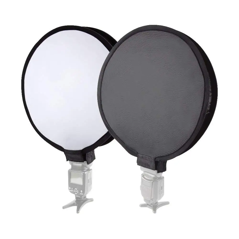 16"/40cm Flash Diffuser Round Soft Box Speedlite Studio Shooting Tent