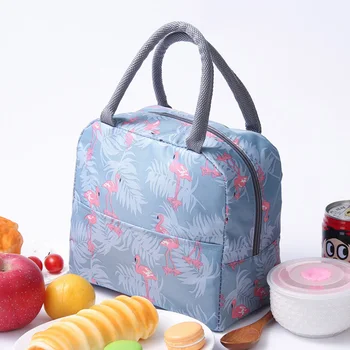 

Funtional Thermal Insulated Bags Thickened Bento Tote Oxford Cloth Portable Working Lunch Bags For Women Picnic Cooler Box Case