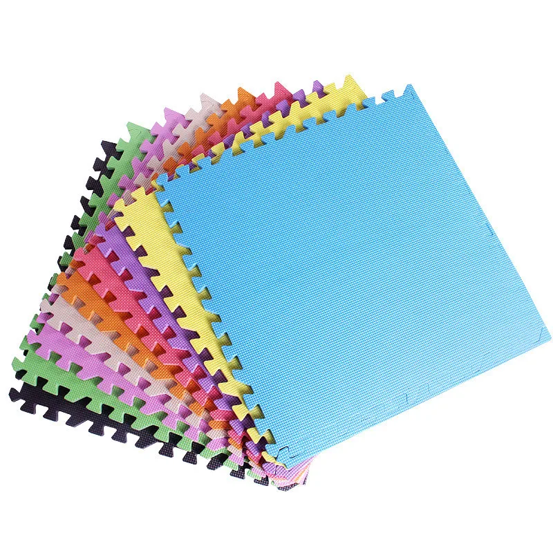 

16pcs Baby EVA Foam Puzzle Play Mat /kids Rugs Toys Carpet for Childrens Baby Exercise Floor Tiles 9 Colour 30*30 cm