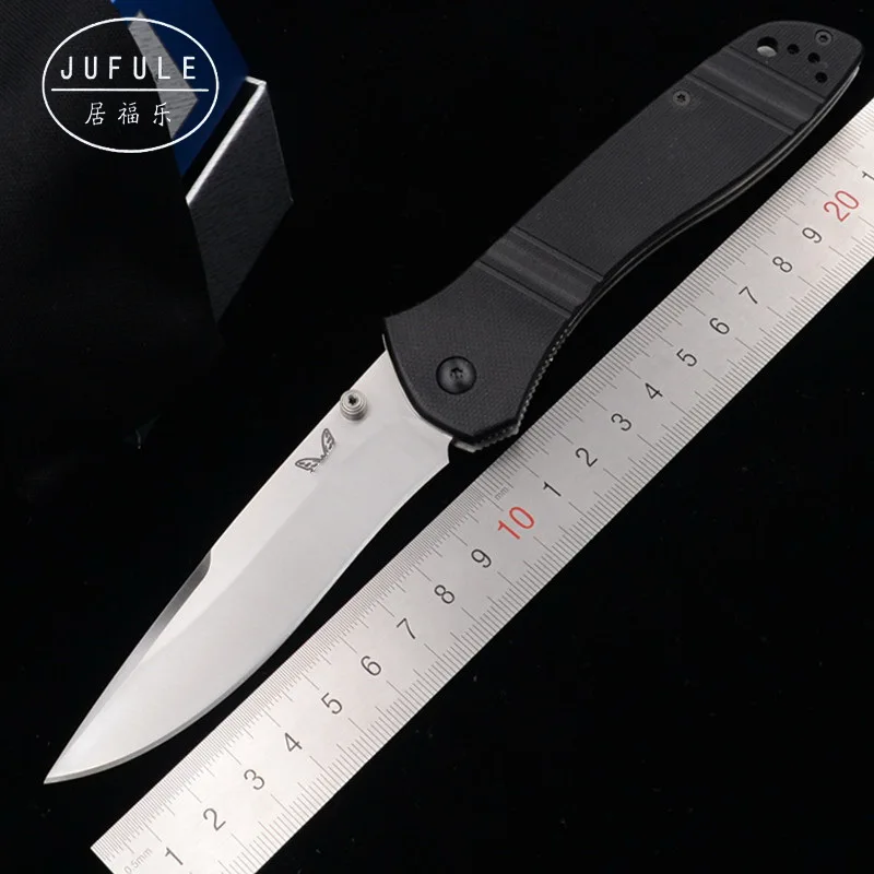 

JUFULE Made 550/551 20CV Blade G10 handle folding Pocket Survival EDC Tool camping hunting Utility Tactical kitchen knife