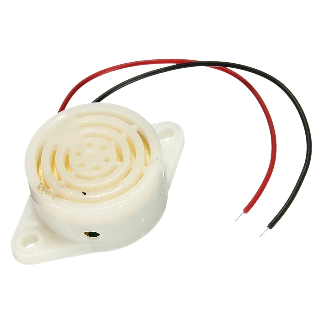 

5 Packs 95DB 3-24V 12V High-decibel Electronic Buzzer Beep Alarm Intermittent for Arduino