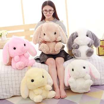 

1pc 50cm Super Lovely Rabbit Plush Toy Stuffed Soft Animal Rabbit Backpack Doll Kawaii Schoolbag Cartoon Bags Gift for Teenagers