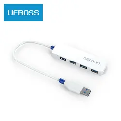 USB 3,0 концентратор Splitter 3 Порты USB адаптер Super Multi Скорость USB разветвитель на 4-Порты и разъёмы Splitter для портативных ПК Тетрадь