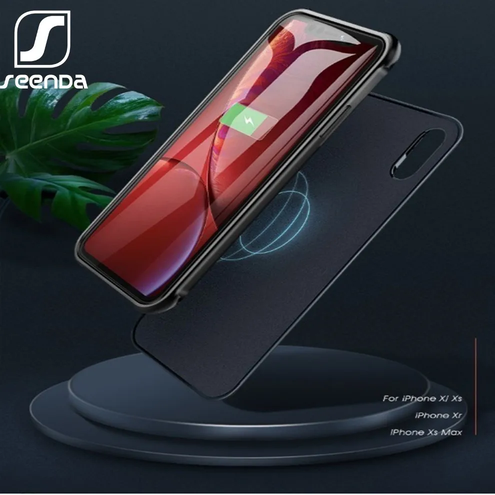 Чехол аккумулятор SeenDa 5500 мАч для iPhone XR XS Max Power Bank чехол iphone X/XS с поддержкой