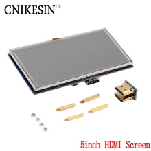 CNIKESIN Raspberry pie 2/3 generation HDMI display touch screen displays Raspberry PI Model 3B 5inch screen