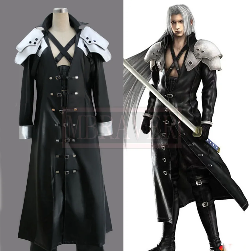 Final Fantasy VII Sephiroth Deluxe Cosplay Costumein Game Costumes from Novelty & Special Use
