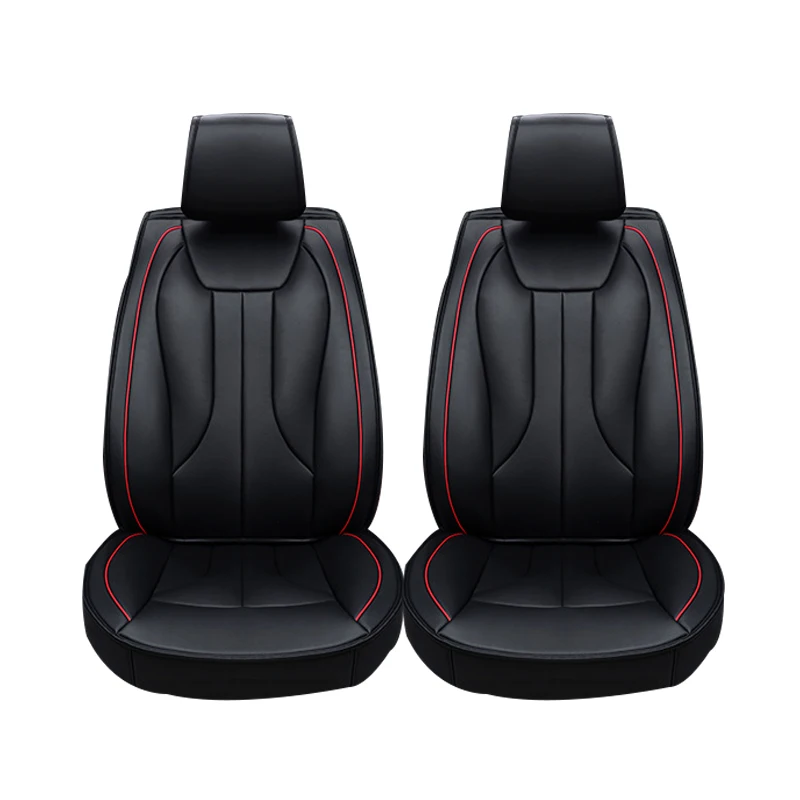 

2 pcs Leather car seat covers For Subaru Tribeca Legacy Outback Impreza Forester Legacy Wagon car accessories car styling