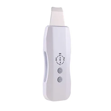 

Electric Ultrasonic Skin Scrubber USB Charging Iontophoresis Beauty Apparatus Blackhead Cutin Remover Pores Cleanser Exfoliator