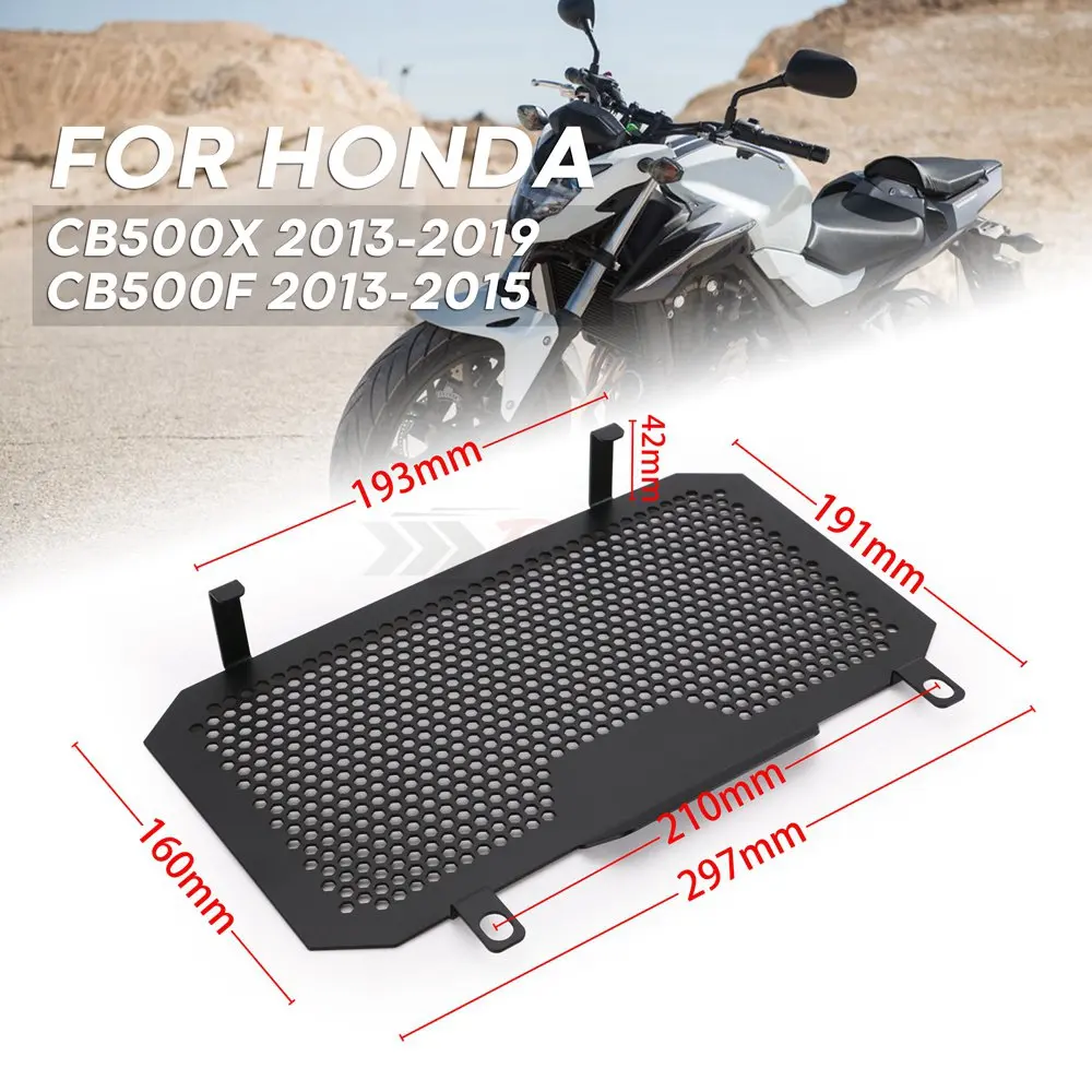 Мотоциклетная решетка радиатора масляный радиатор крышка для HONDA CB500X 2013- CB500F 2013- CB500F/X 2013