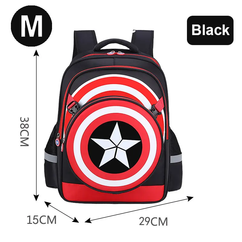 Капитан Америка Мстители для мальчиков и девочек детские, для малышей детский сад детские школьная сумка рюкзак ранцы холст детские школьные рюкзаки