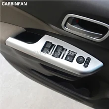 Для 2012 2013 HONDA CR-V CRV хромированный межкомнатный дверной оконный переключатель панель Крышка отделка матовый молдинг наклейка