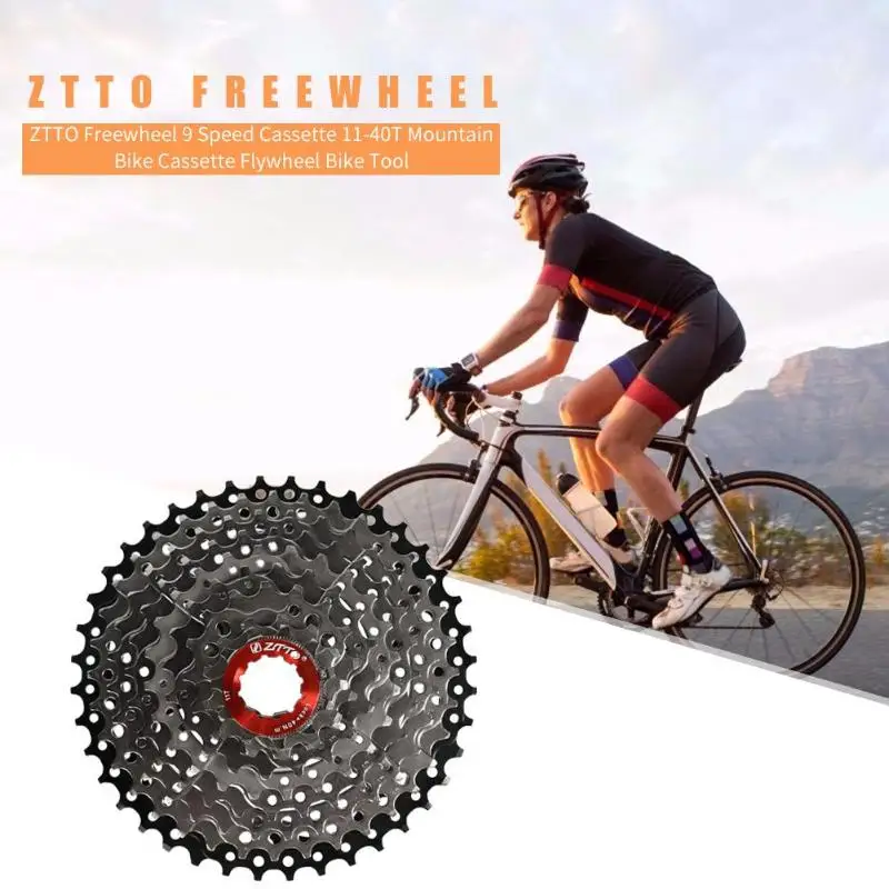 Скоростная кассета Freewheel 9 11 40 T Кассетный Маховик для горного велосипеда
