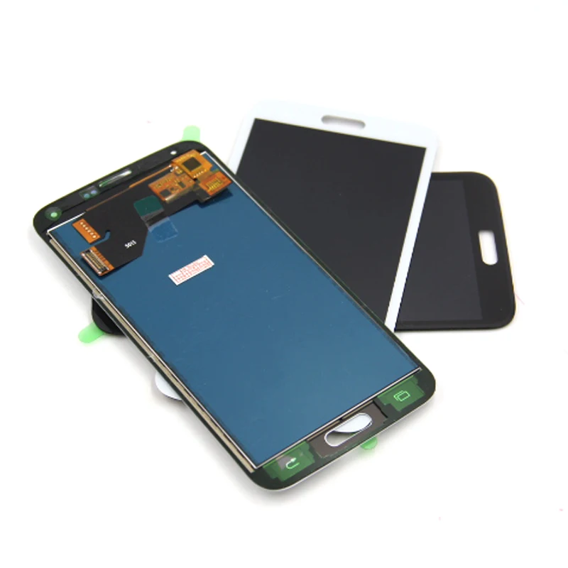 Для Samsung Galaxy S5 G900 G900F SM ЖК экран + дисплей Сенсорное стекло в сборе Замена TFT